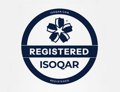ISOQAR registered seal